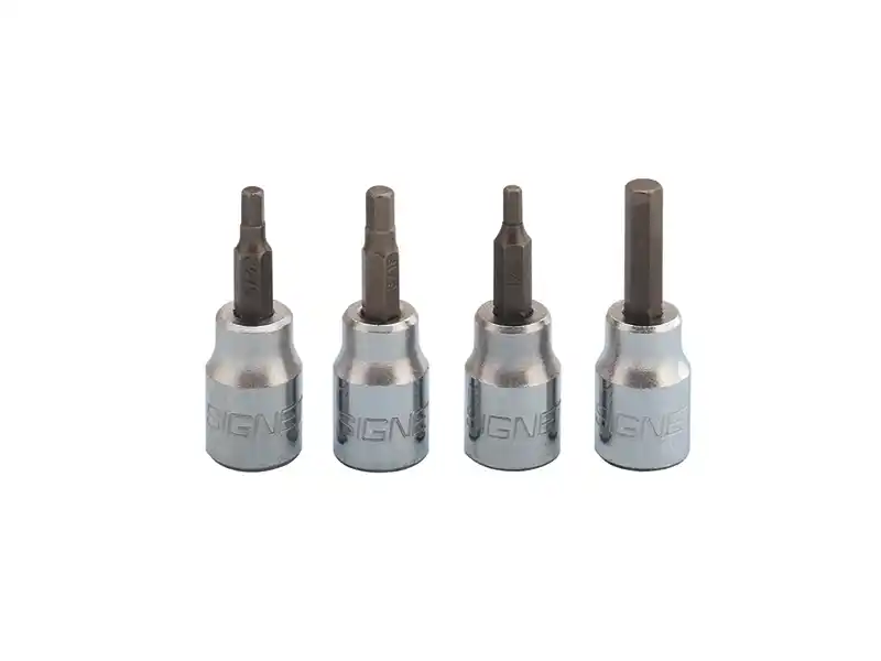 1/4" Dr. Hex Bit Socket, SAE