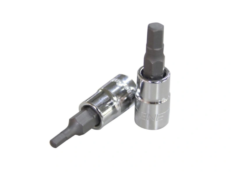 1/4" Dr. Hex Bit Socket, Metric