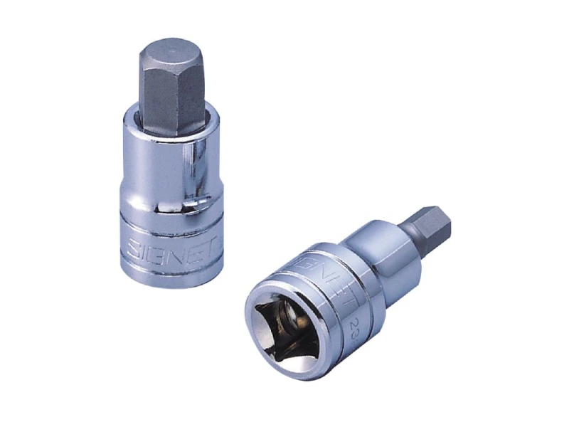 1/2" Dr. Hex Bit Socket, Metric