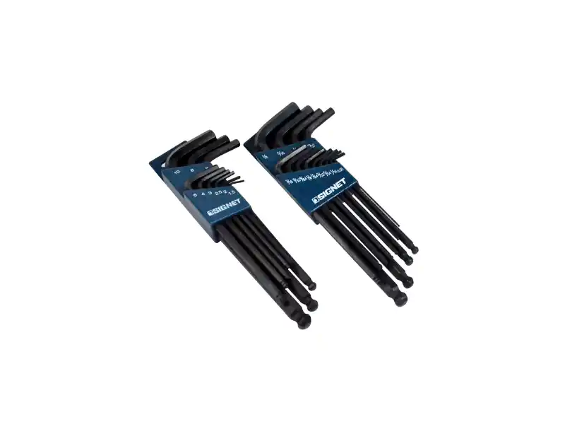 22 pcs Combination Ball-Hex Key Set, SAE