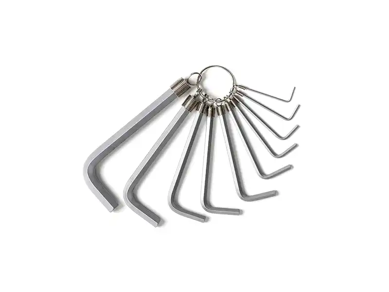 10 pcs Hex Key Set, Metric