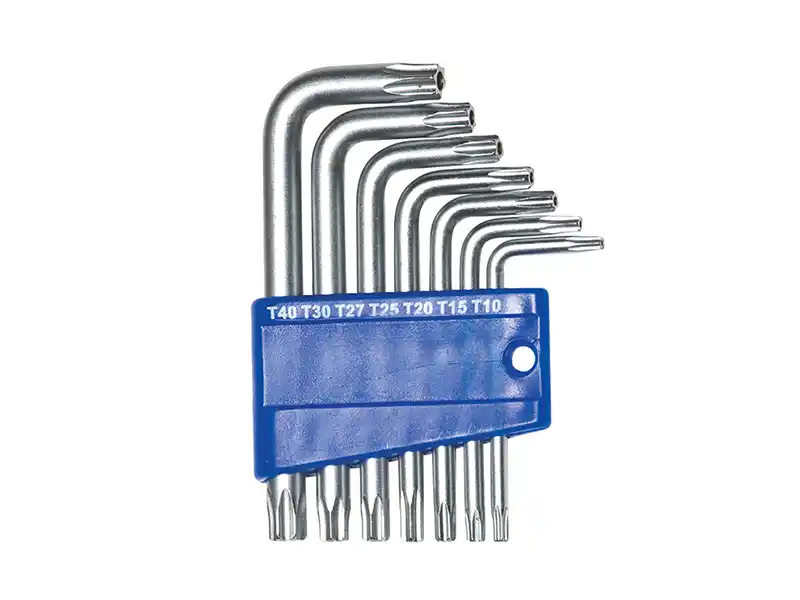 Jeu de 7 clés Torx, courtes