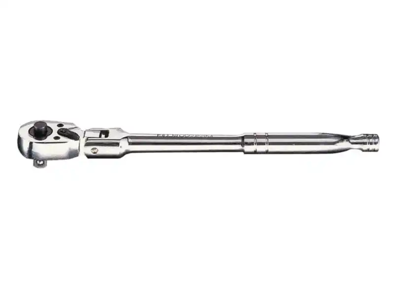 3/8" Dr. 45-Teeth Flex Head Ratchet Handle (Straight)