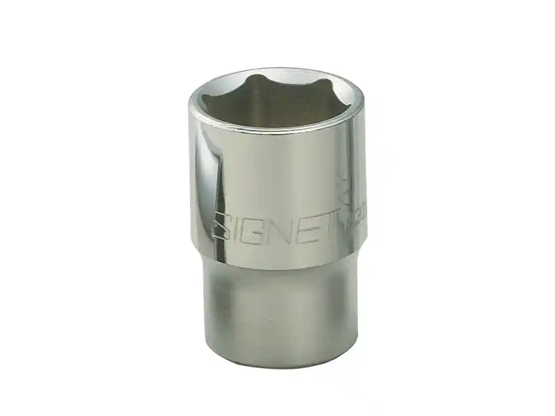 1/2" Dr. Socket, 6pt, Metric