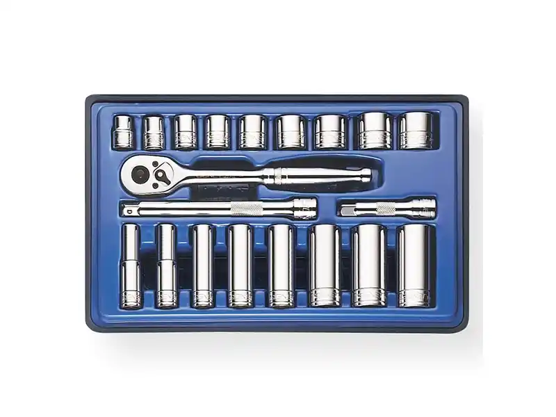 3/8" Dr. 20 pcs Socket Set, SAE