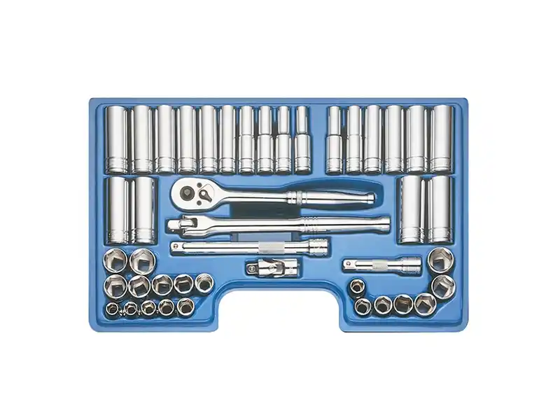 3/8" Dr. 44 pcs Socket Set, Metric/SAE