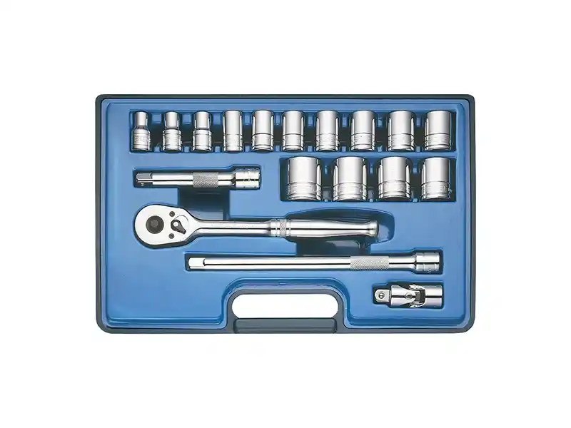 1/2" Dr. 18 pcs Socket Set, SAE