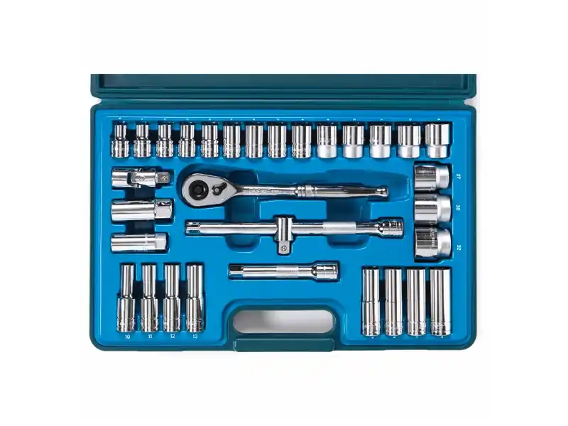 1/2" Dr. 32 pcs Socket Set, Metric