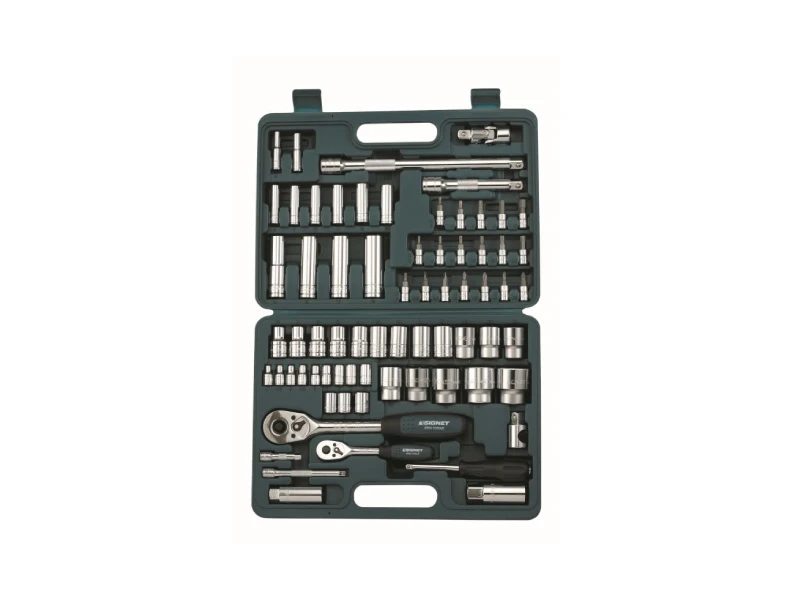 1/4"+1/2" Dr. 70 pcs Socket Set, Metric