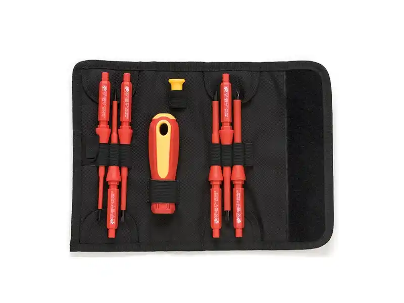 8 pcs VDE Interchangeable Screwdriver Set