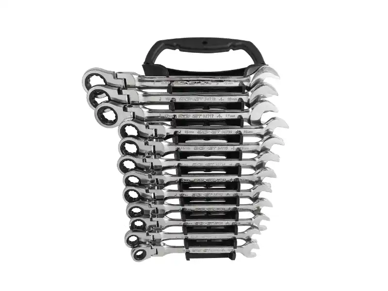 12 pcs Flex Ratchet Wrench Set, Metric